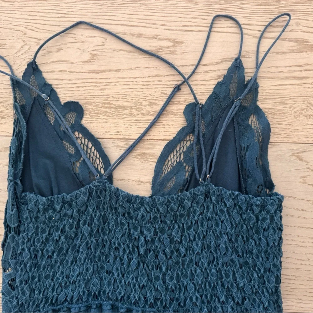 Free People Adella Maxi Slip Dress size medium